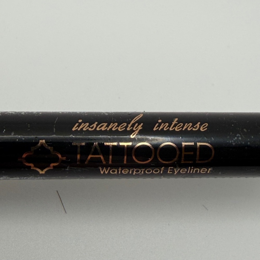 Skone Cosmetics Tattooed Waterproof Eyeliner Insanely Intense Black 0.07oz New